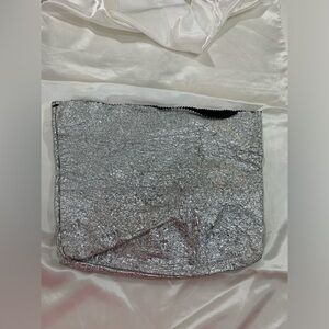 Ego Sonia Denisco silver cluch